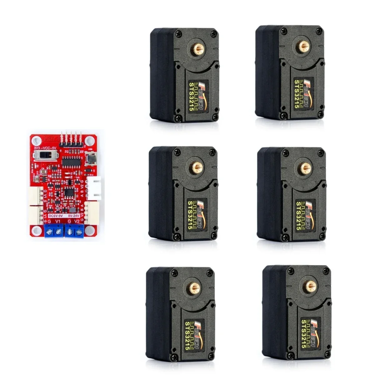 Robot Arm Motor - محرك سيرفو Feetech STS3215 بقوة 19