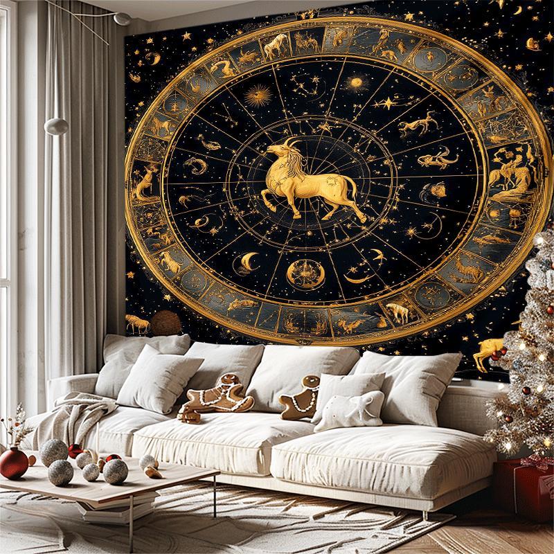 لوحة جدارية أنيقة لأبراج الفلك - مراجعة Star Map Poster وسعره