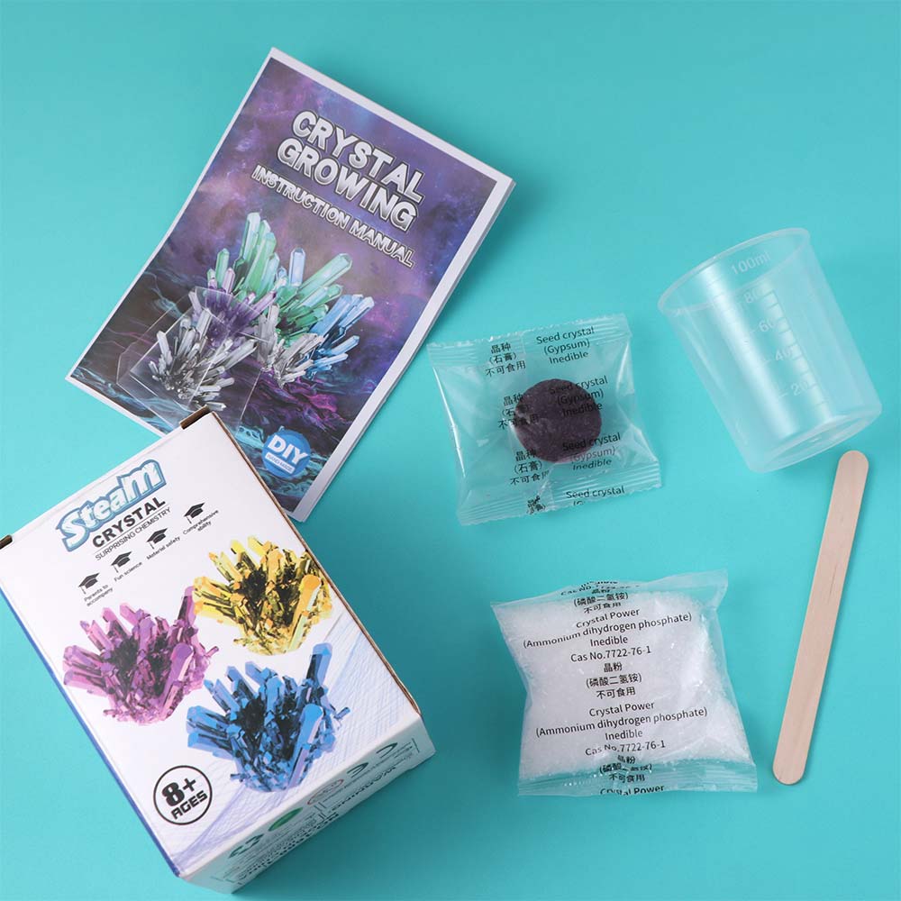 مجموعة علمية لزراعة الكريستال، - مراجعة Crystal Growing Kit وسعره